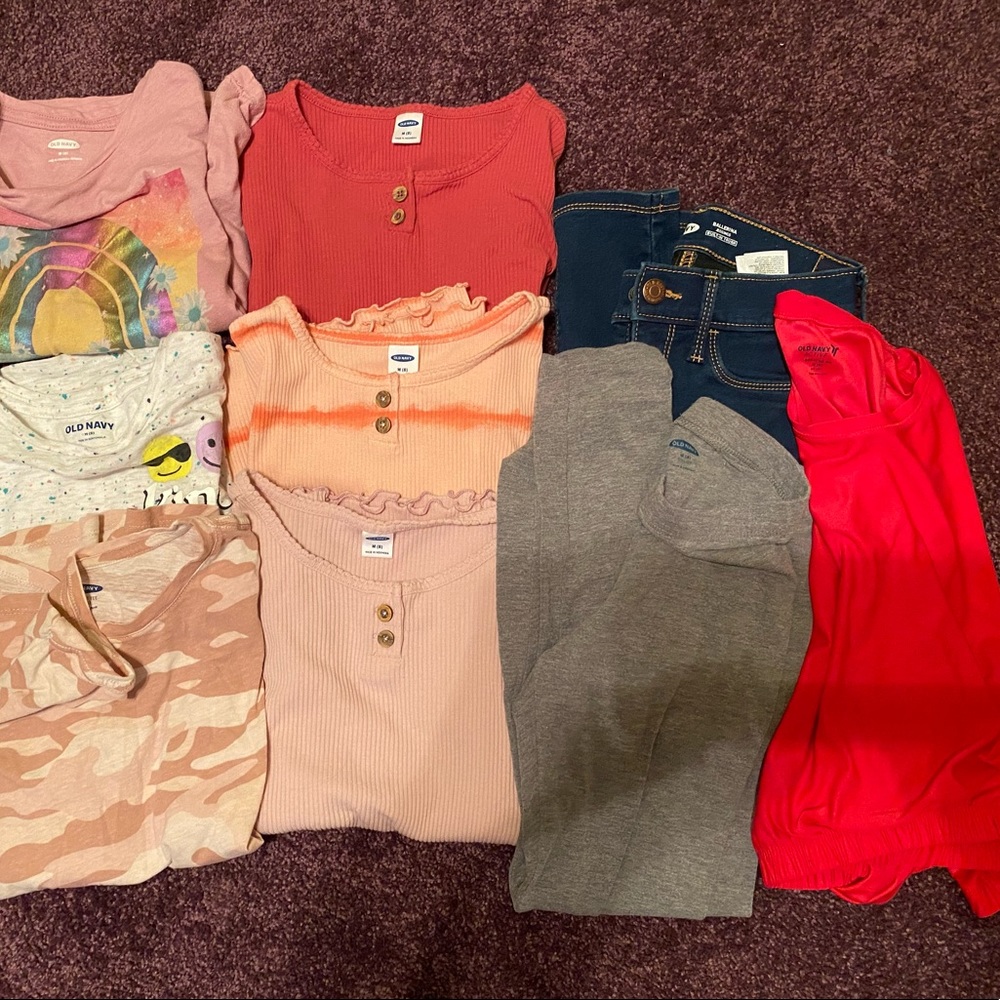 Old navy girls size 8 lot